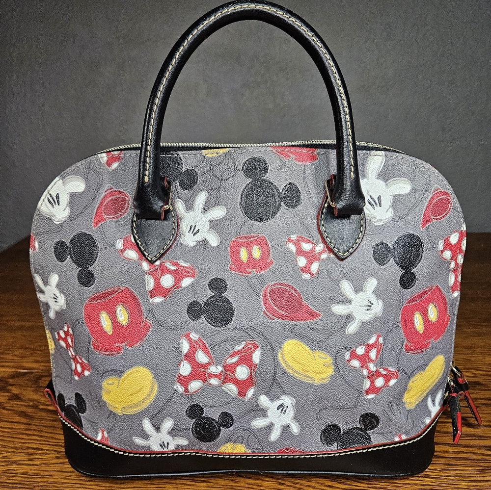 Dooney & Bourke Mickey Parts Satchel - Picture 5 of 15